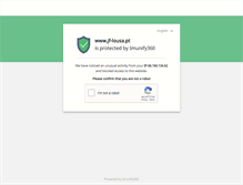 Tablet Screenshot of jf-lousa.pt